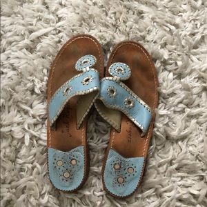 Light  blue jack Rogers